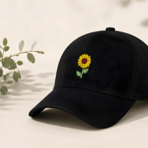 Gorra Bordada ordado girasol bordado 