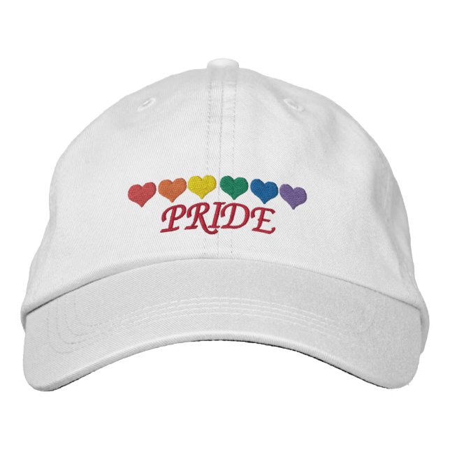 Gorra Bordada Orgullo arcoiris (Anverso)