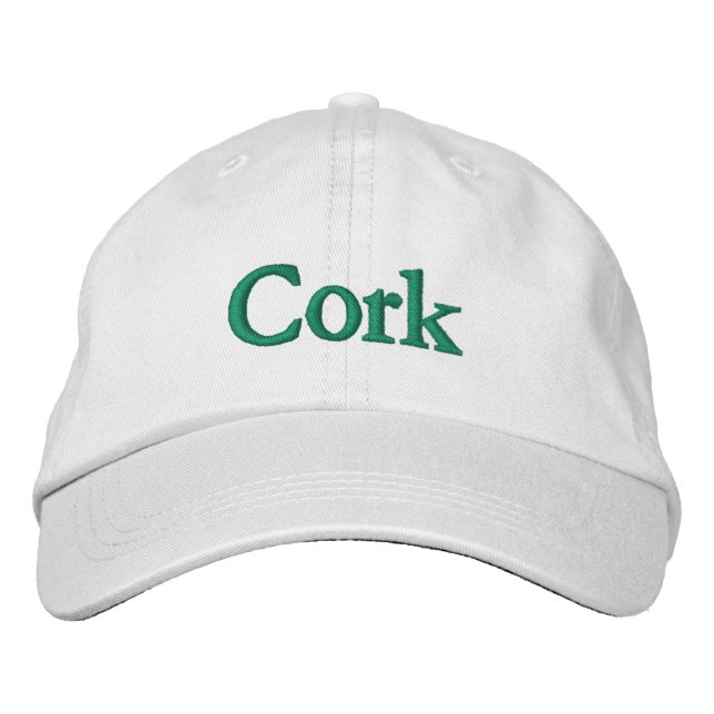 Gorra Bordada Orgullo de la ciudad de Cork (Anverso)