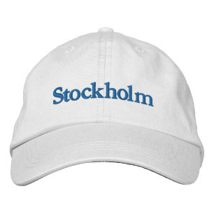 Gorra Bordada Orgullo de la ciudad de Estocolmo