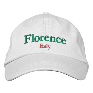 Gorra Bordada Orgullo de la ciudad de Florencia Italia