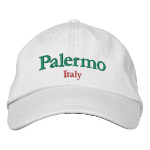 Gorra Bordada Orgullo de la ciudad de Palermo Italia