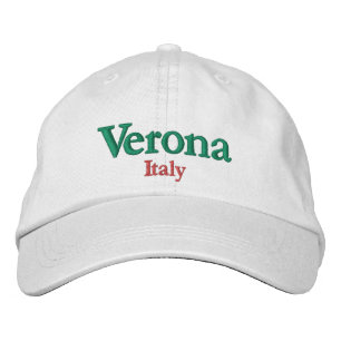 Gorra Bordada Orgullo de la ciudad de Verona Italia