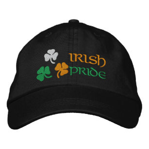 Gorra Bordada Orgullo irlandés Shamrock