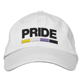 Gorra Bordada Orgullo no binario