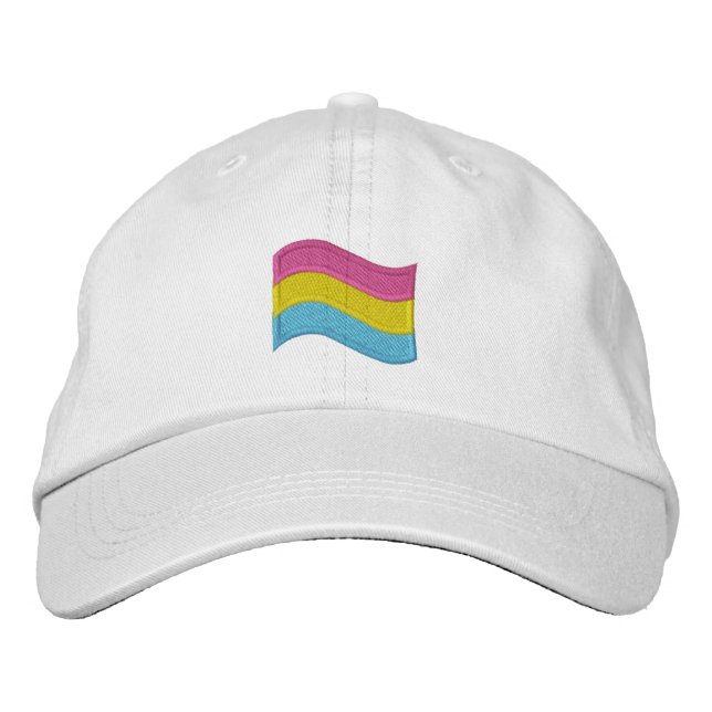 Gorra Bordada Orgullo Pansexual (Anverso)