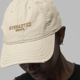 Gorra Bordada Orgullosa Mamá de Gimnasia Competencia Angustiada