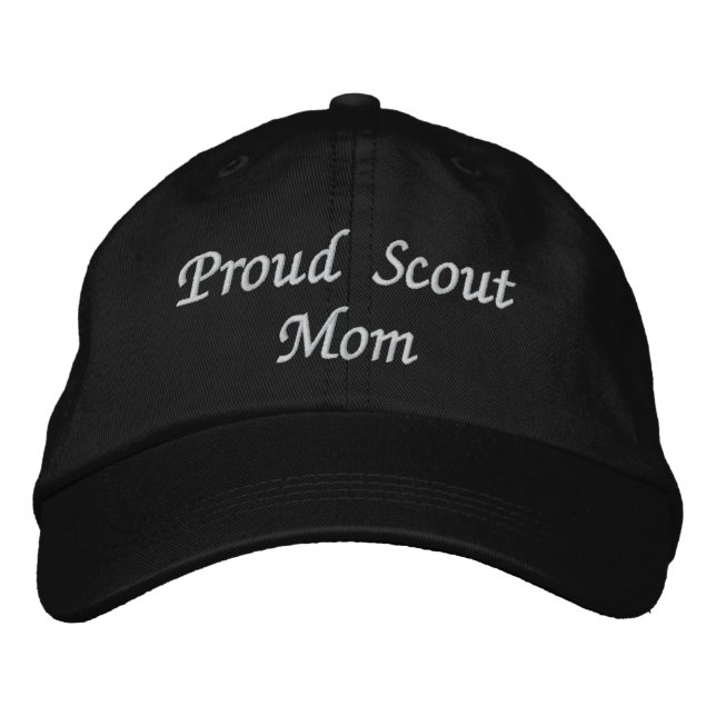 Gorra Bordada Orgullosa Scout Mom (Anverso)