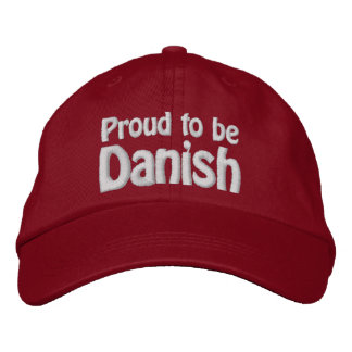 Gorra Bordada Orgulloso de ser danés