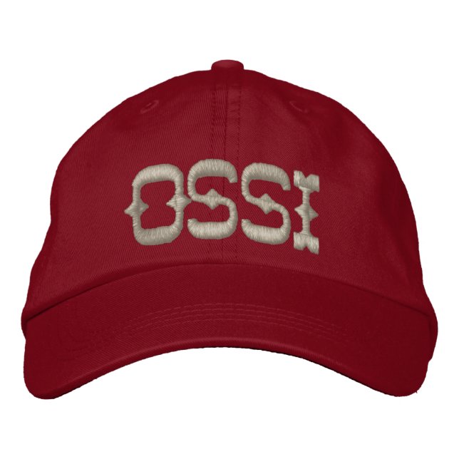 GORRA BORDADA OSSI (Anverso)