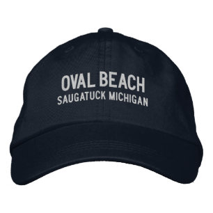 Gorra Bordada Oval Beach Michigan