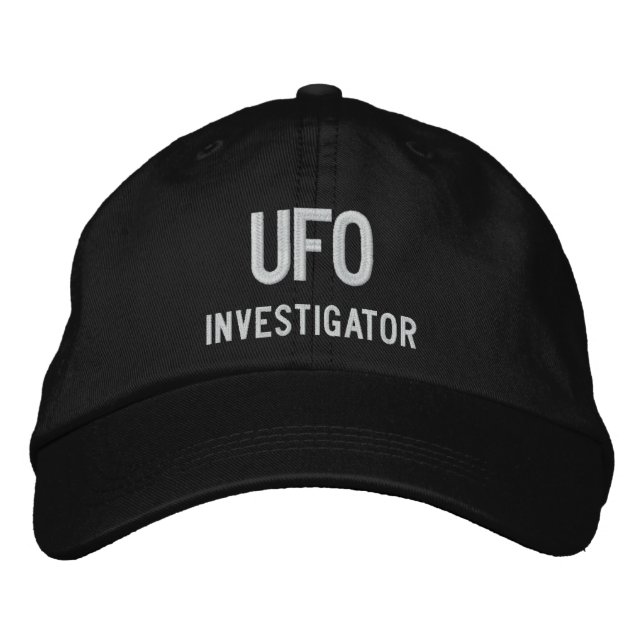 Gorra Bordada OVNI, Investigador (Anverso)