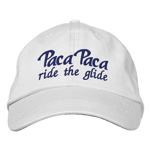 Gorra Bordada Paca Paca - paseo por la planeación (Anverso)