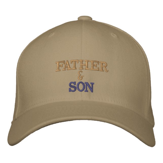 GORRA BORDADA PADRE&SON (Anverso)
