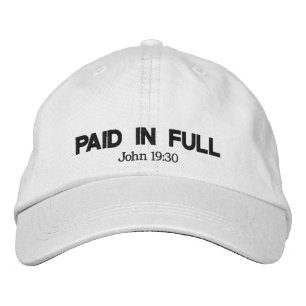 Gorra Bordada Pagado íntegramente