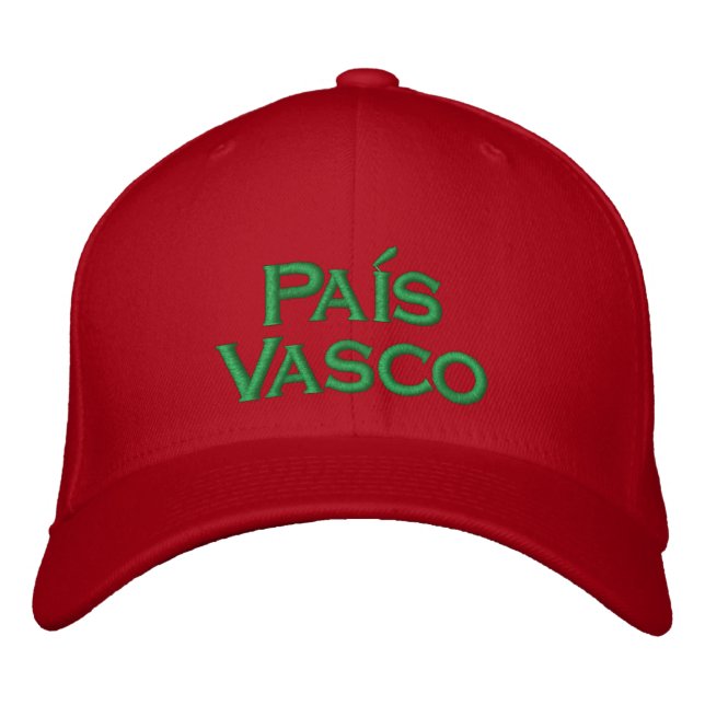 Gorra Bordada País Vasco - Euskadi (Anverso)