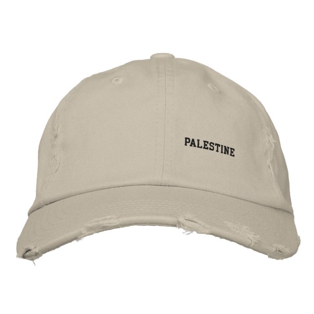 GORRA BORDADA PALESTINA (Anverso)