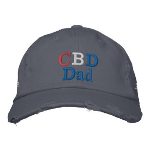 Gorra Bordada Papá de CBD