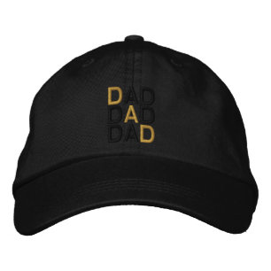 Gorra Bordada Papá de oro