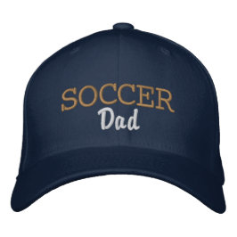 Gorra Bordada Papá del fútbol deportivo