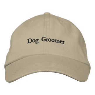 Gorra Bordada para Peluquero de Perros