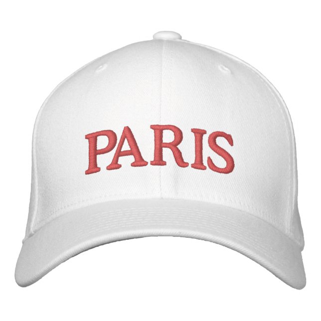Gorra Bordada París (Anverso)