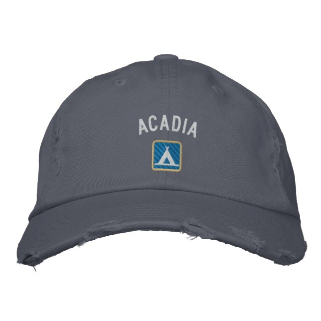 Gorra Bordada Parque nacional Acadia (Anverso)