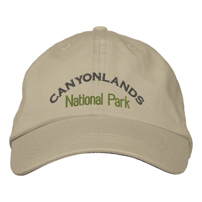 Gorra Bordada Parque nacional Canyonlands (Anverso)