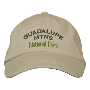 Gorra Bordada Parque nacional de las Montañas Guadalupe