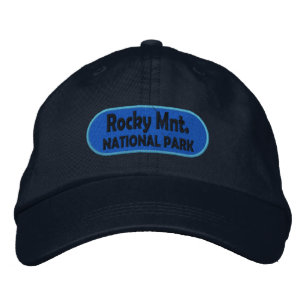 Gorra Bordada Parque nacional de las Montañas Rocosas