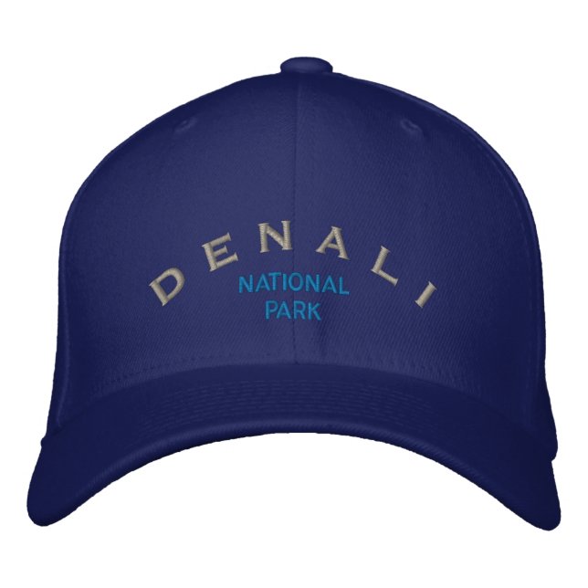 Gorra Bordada Parque nacional Denali (Anverso)