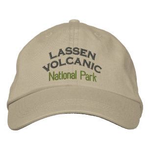 Gorra Bordada Parque nacional volcánico de Lassen