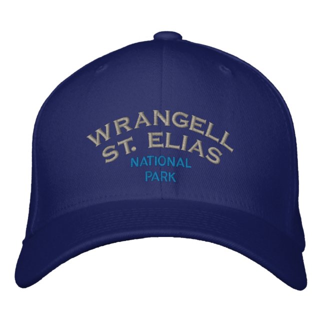 Gorra Bordada Parque nacional Wrangell St. Elias (Anverso)