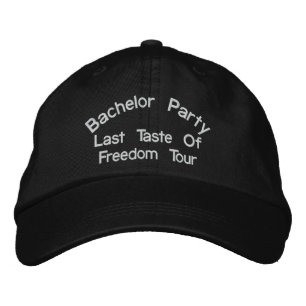 Gorra Bordada Partido Bachelor, Último Recorrido De Gusto Por La