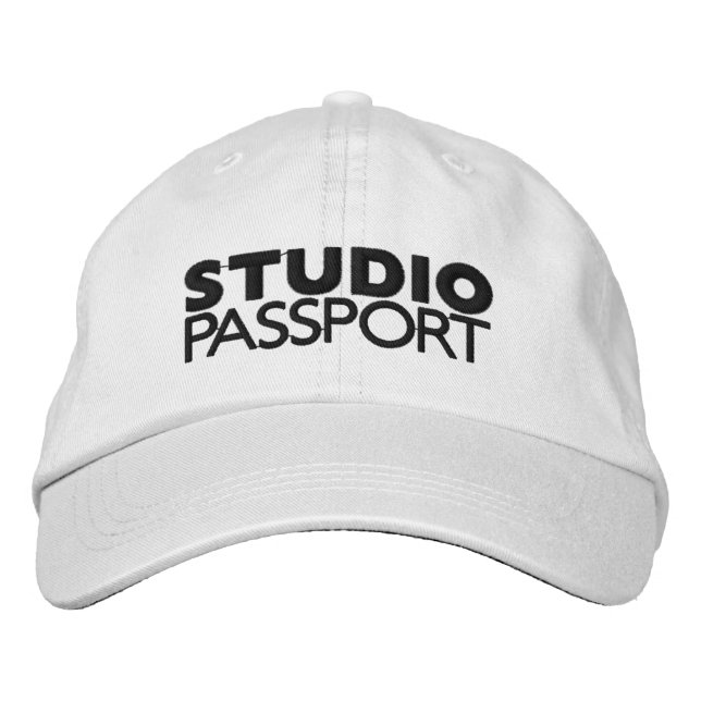 GORRA BORDADA PASAPORTE DE ESTUDIO (Anverso)