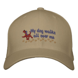 Gorra Bordada Paseo de perros