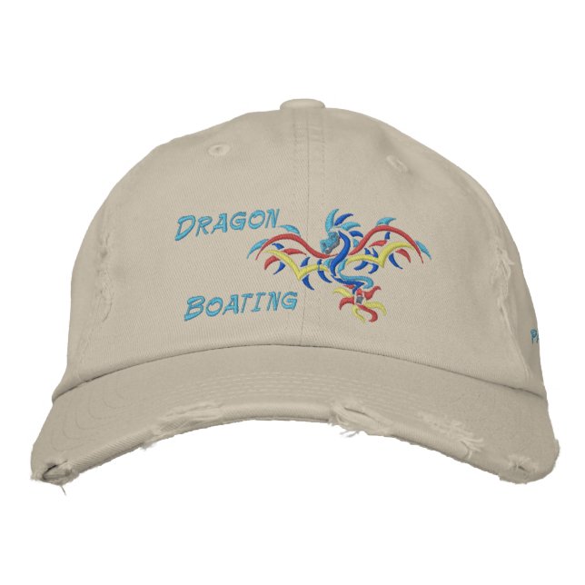 Gorra Bordada Patrullaje en dragón, deportes de dragón solar, (Anverso)