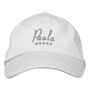 Gorra Bordada Paula Name