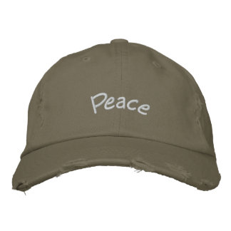 Gorra Bordada Paz