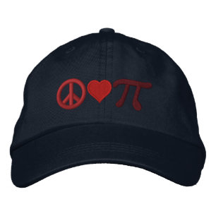 Gorra Bordada Peace Love Pi