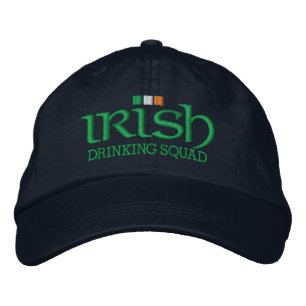 Gorra Bordada PELOTÓN de consumición irlandés
