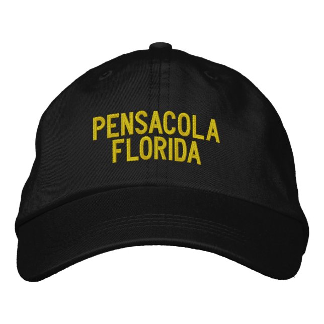 Gorra Bordada Pensacola, Florida (Anverso)