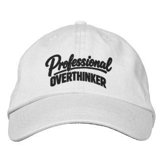 Gorra Bordada Pensador Excesivo Profesional Humor Divertido