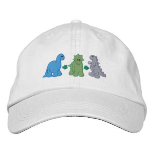 Gorra Bordada Pequeños dinosaurios