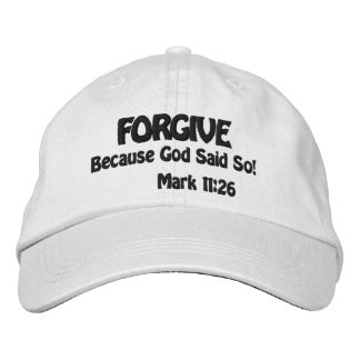 Gorra Bordada Perdona a los demás 
