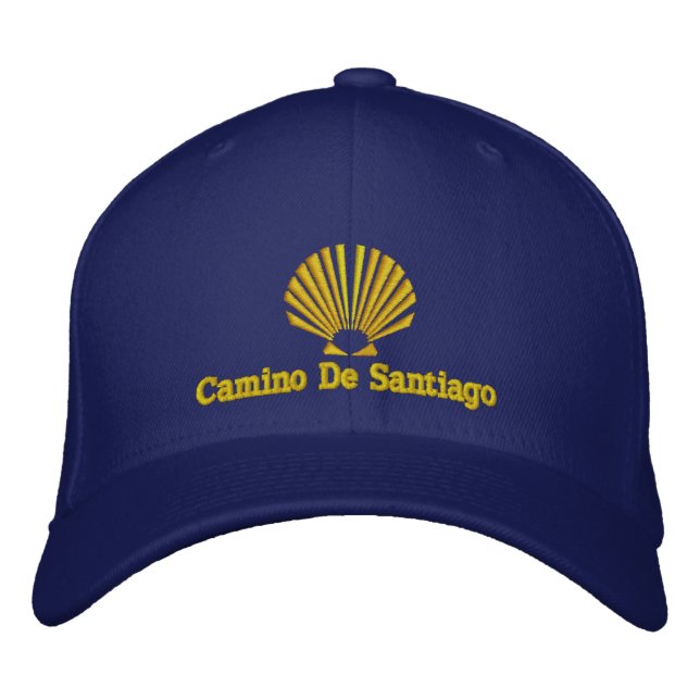 Gorra Bordada Peregrinos del Camino de Santiago (Anverso)