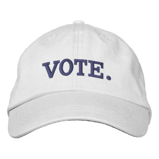 Gorra Bordada Período azul de votación