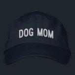 Gorra Bordada Perro Mamá | Dama de perro de Guay<br><div class="desc">Les amas y cuidas como a los niños,  y te dan amor incondicional a cambio. ¡Eres una madre de perro y es lo mejor que te ha pasado! Una increíble gorra de béisbol para la madre que tiene hijos tiene cuatro pies. Este fresco gorra bordado hace un gran regalo.</div>