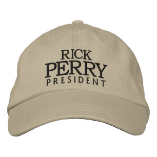 Gorra Bordada PERRY para el presidente 2012