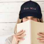 Gorra Bordada "Persona del Libro" De Los Amantes Del Libro Borra<br><div class="desc">Llamar a todos los nerds de los libros - ¡este es para ti! ・ Cómodo Chino se cubrirá con una factura pre-curvada ・ Correa ajustable de tela y cierre de la hebilla anticuada de tobogán de latón ・ Diseño no estructurado y de bajo perfil para un ajuste perfecto ・ Muestra...</div>